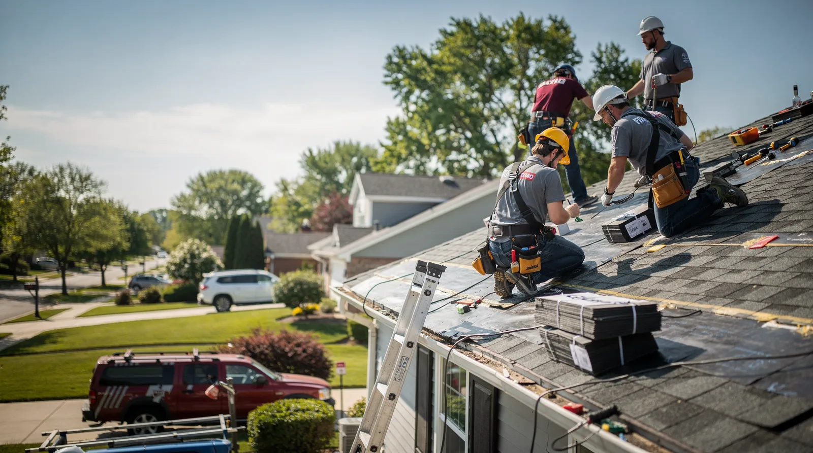 Roof Repair in Riva, MD around you